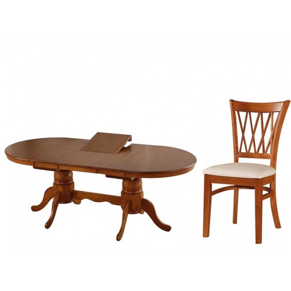 Vilmos-Paradis étkezőasztal 4db székkel